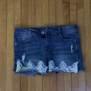 Jean shorts